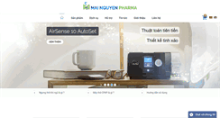 Desktop Screenshot of mainguyenpharma.com